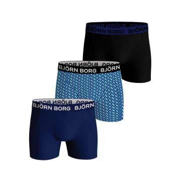 Bjorn Borg Heren cotton strech Boxer 3 p 10002608