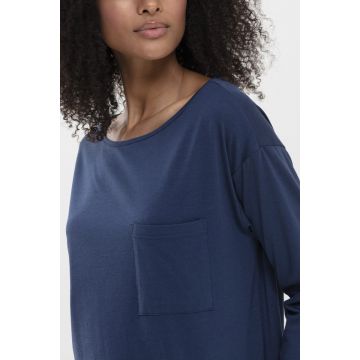 Mey Bodywear Dames Liah Shirt 3/4 mouw16110 233 new blue