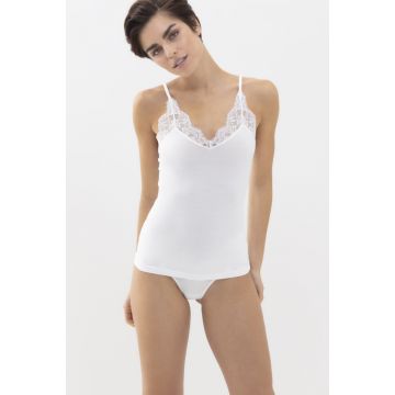 Mey Bodywear Dames Spaghetti Top met kant 25011 