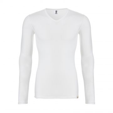 Ten Cate heren Thermo T-shirt V-hals lange mouw 30