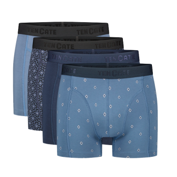 Ten cate Basics  men shorts 4 pack 6001 5004 leafs pack