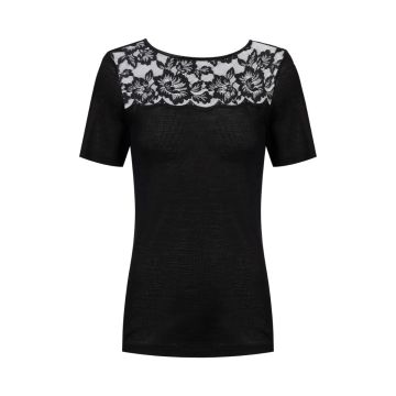 Mey T-shirt Serie Wool Love Kant 66014