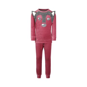 Charlie Choe girls velours lounge set S49001-41