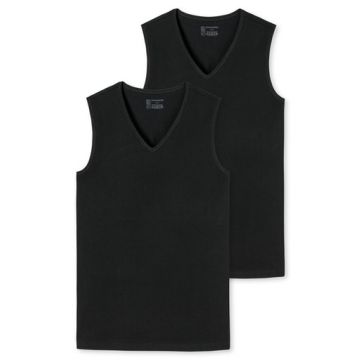 Schiesser 95/5 2 pack Tanktop V-hals 173981 